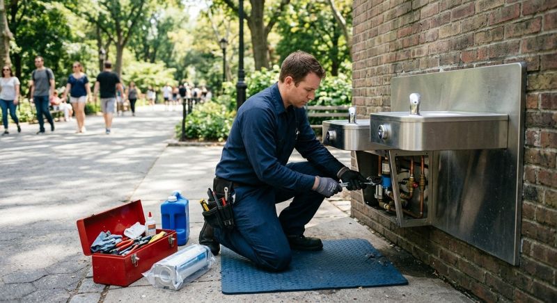 Fountain Leak Detection Service